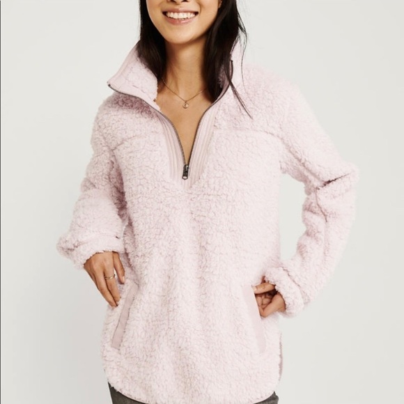abercrombie sherpa pullover